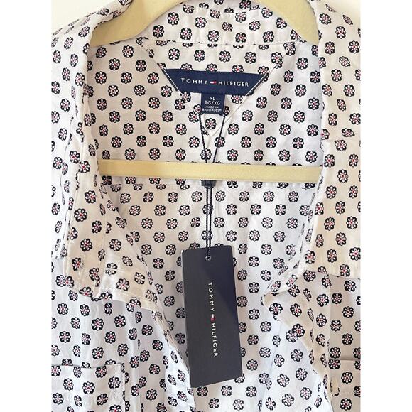 NWT Tommy Hilfiger Women's Camp Shirt Size X Large - Picture 4 of 9